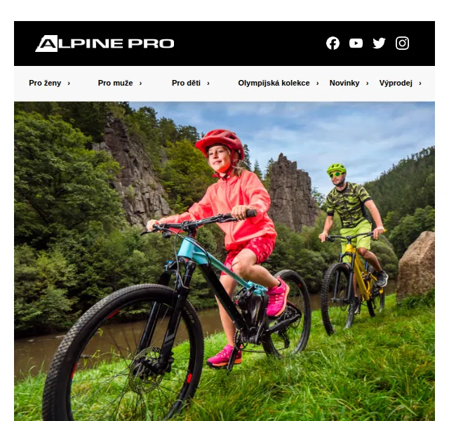ALPINE PRO: Letní sportovní kolekce – červen 2026 | Nuslet.cz
