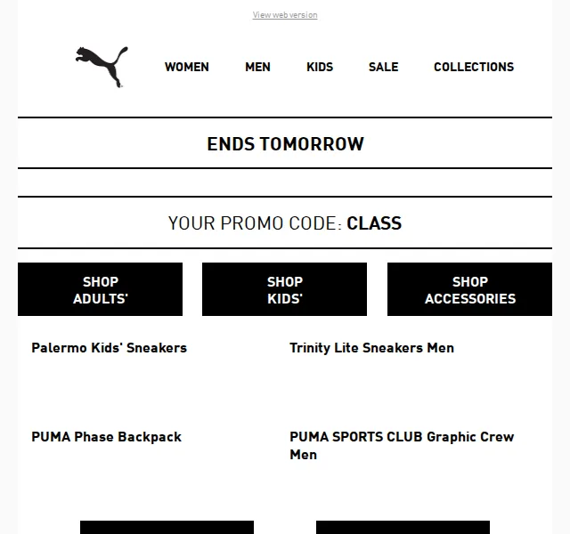 PUMA: sleva 20 % na vybrané zboží – červenec 2026 | Nuslet.cz