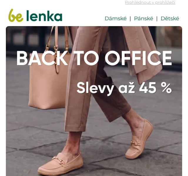 Be Lenka: Barefoot boty až 45 % – září 2026