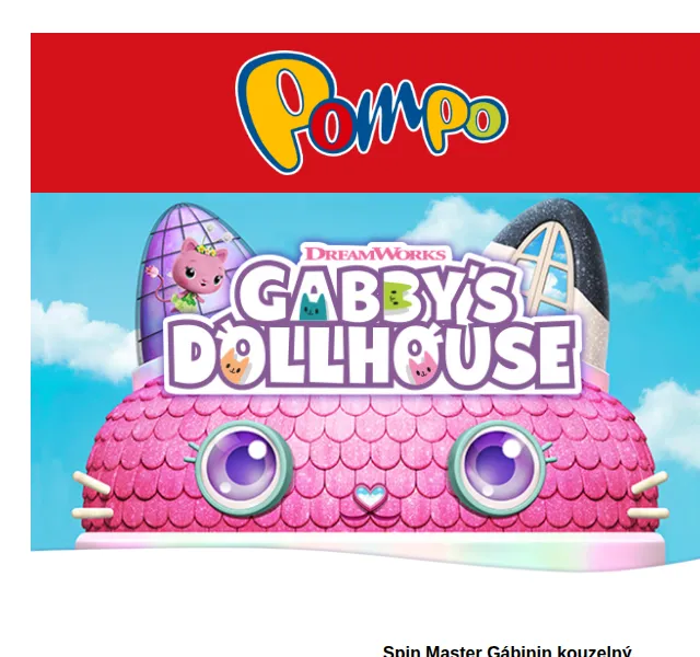 Pompo E-shop: Gábinin kouzelný domek – duben 2026 | Nuslet.cz