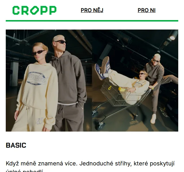 Cropp: Nová kolekce BASIC – červenec 2026 | Nuslet.cz