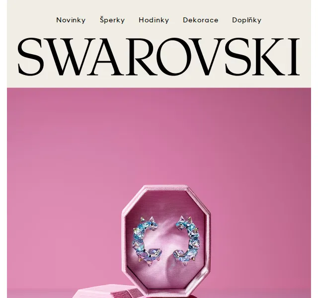 Swarovski: Dárek ke každému nákupu za 3 900 Kč – červen 2026 | Nuslet.cz