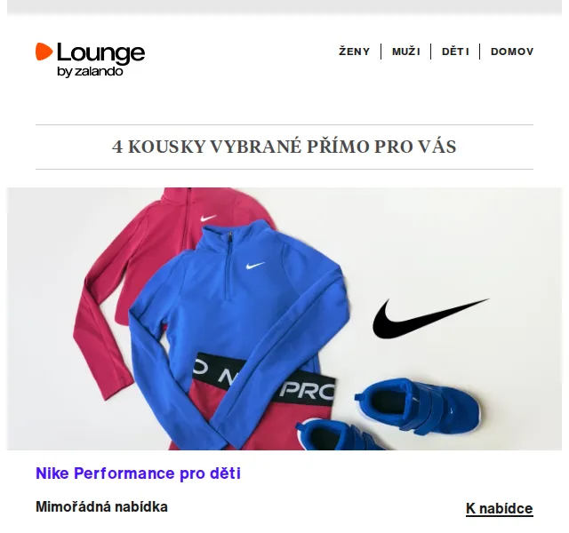 Lounge by Zalando: Nike, Tamaris & Levi's – červen 2026 | Nuslet.cz