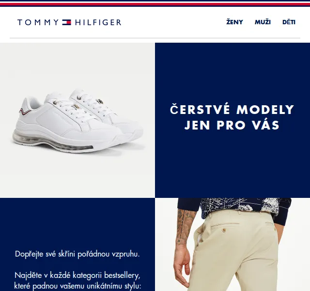 Tommy Hilfiger: Slevy až 50 % na maximum – červen 2026 | Nuslet.cz