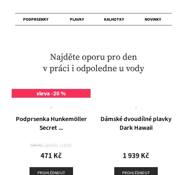 Astratex.cz: Podprsenky a plavky až o 40 % levněji – červen 2026 | Nuslet.cz