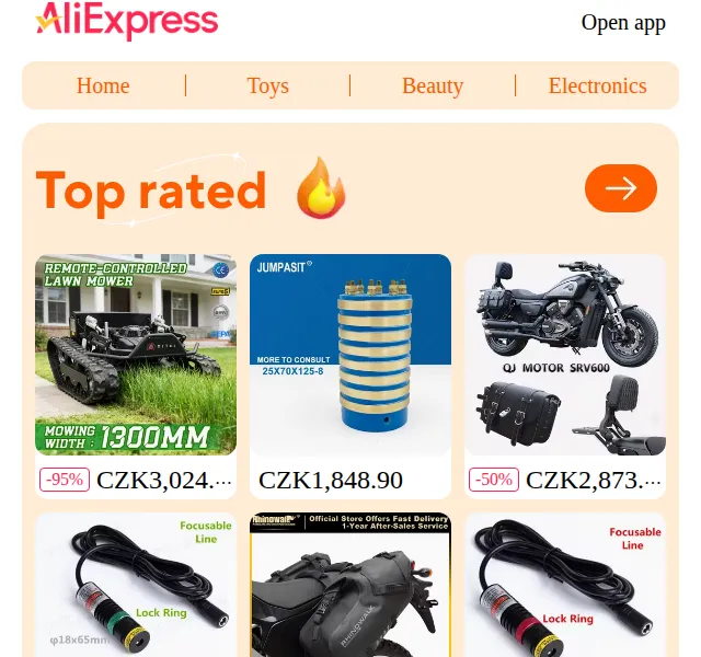 AliExpress: Slevy až 95 % – duben 2026 | Nuslet.cz