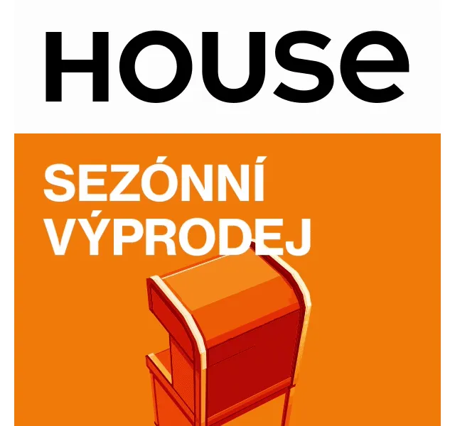 HOUSE: Sezónní výprodej až -50 % | Duben 2026 | Nuslet.cz