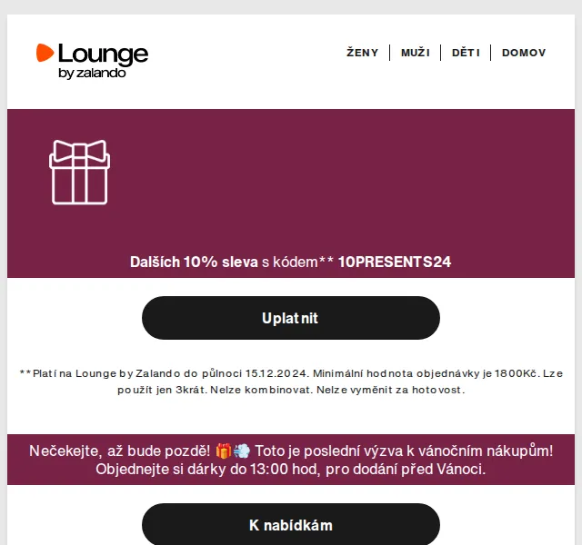 Lounge by Zalando: extra sleva 10 % na U.S. Polo Assn., Mango – červenec 2026 | Nuslet.cz