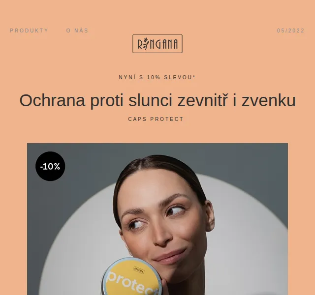 RINGANA: Domácí wellness se slevou 10 % – červen 2026 | Nuslet.cz