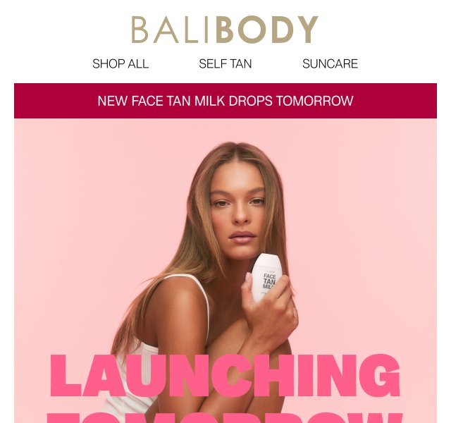 Bali Body: Face Tan Milk Drops – duben 2026 | Nuslet.cz