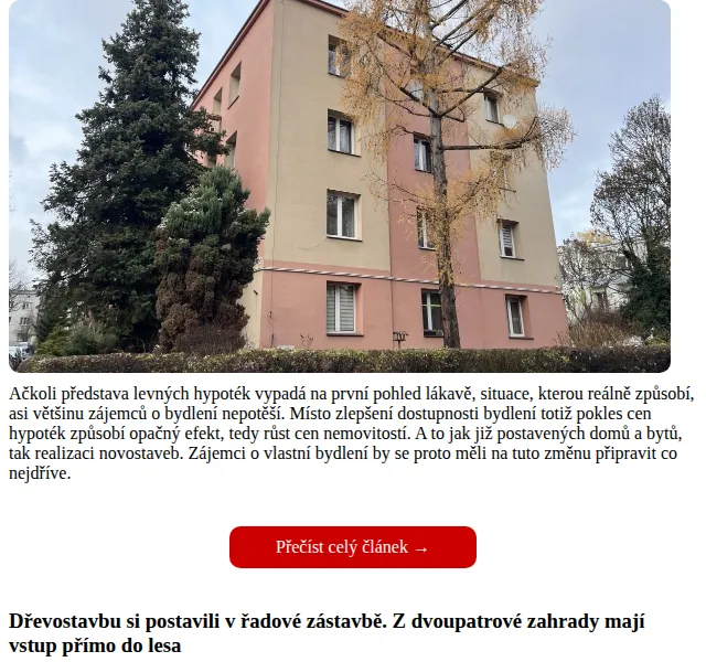 Dřevostavitel: aktuální trendy ve stavebnictví – červen 2026 | Nuslet.cz