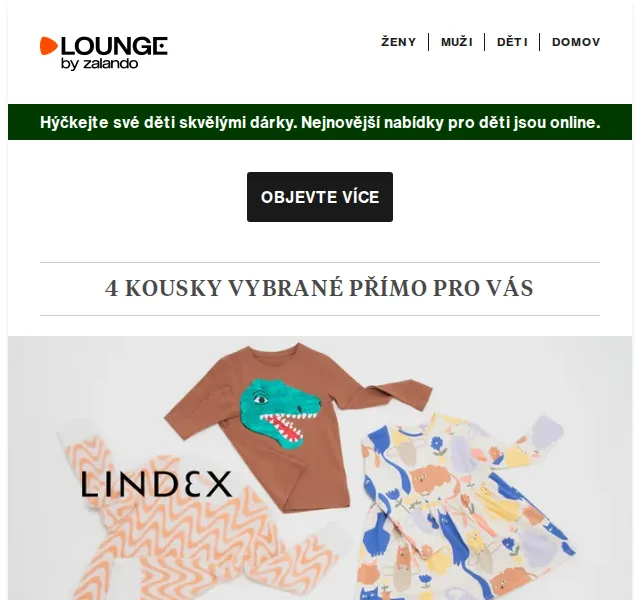 Lounge by Zalando: Dětská móda se slevou až 75 % – červen 2026 | Nuslet.cz