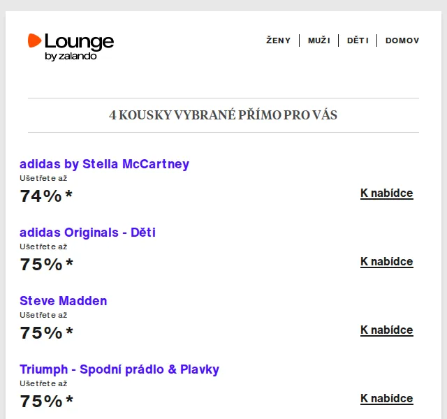 Lounge by Zalando: až 80 % sleva – duben 2026 | Nuslet.cz
