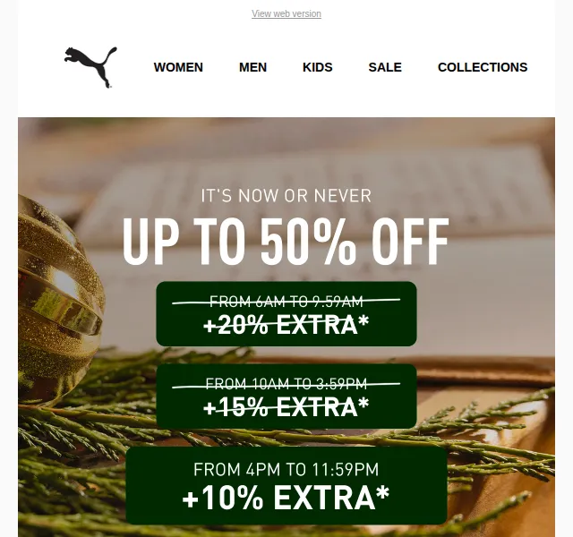 PUMA: Sleva až 50 % + 10 % extra – červenec 2026 | Nuslet.cz