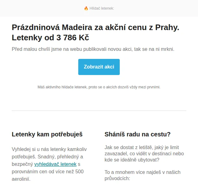 Cestujlevne.com: Letenky na Madeiru od 3 786 Kč z Prahy – červen 2026 | Nuslet.cz