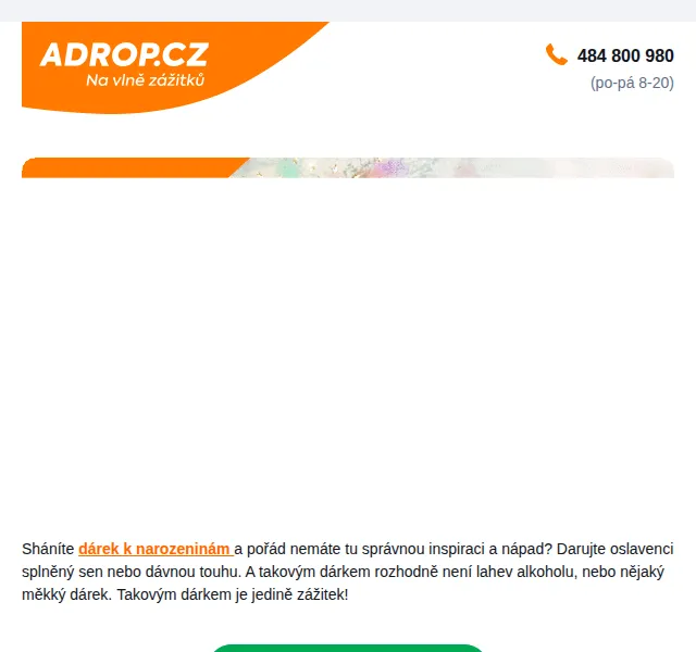 Adrop: Zážitek – Tandemový seskok 3 699 Kč – červen 2026 | Nuslet.cz
