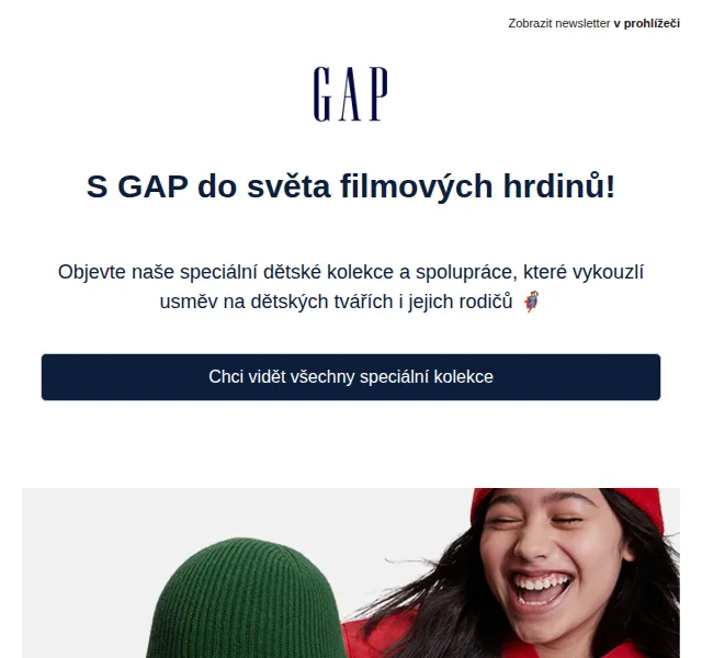 GAPstore: Dětské kolekce Disney a Marvel – červen 2026 | Nuslet.cz