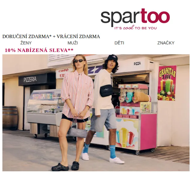 Spartoo: 10% sleva na Roxy – červen 2026 | Nuslet.cz