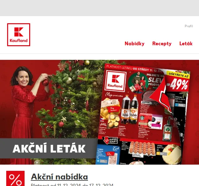 Kaufland: Kofola a Nescafé Dolce Gusto v akci – prosinec 2024 | Nuslet.cz