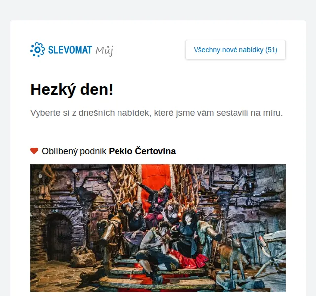 Slevomat: Vstup do Pekla Čertovina za 349 Kč – červen 2026 | Nuslet.cz