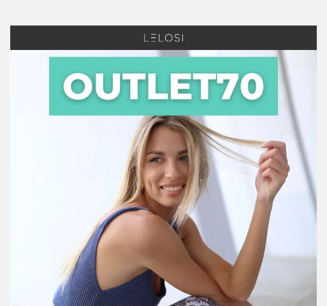 LELOSI: 70% sleva na 3. položku v Outletu – červen 2026 | Nuslet.cz