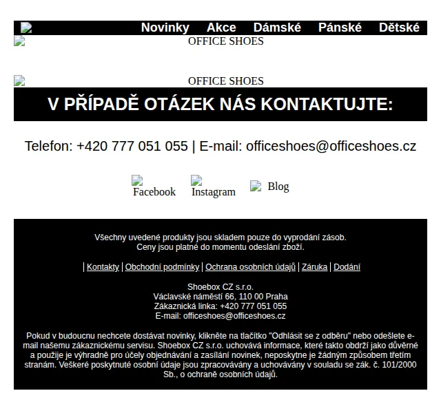 Office Shoes: Podzimní obuv za skvělé ceny – červen 2026 | Nuslet.cz