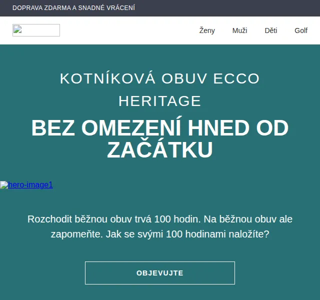 ECCO: Kotníková obuv Heritage – červenec 2026 | Nuslet.cz