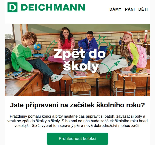 DEICHMANN: Kolekce bot na školní rok – červenec 2026 | Nuslet.cz