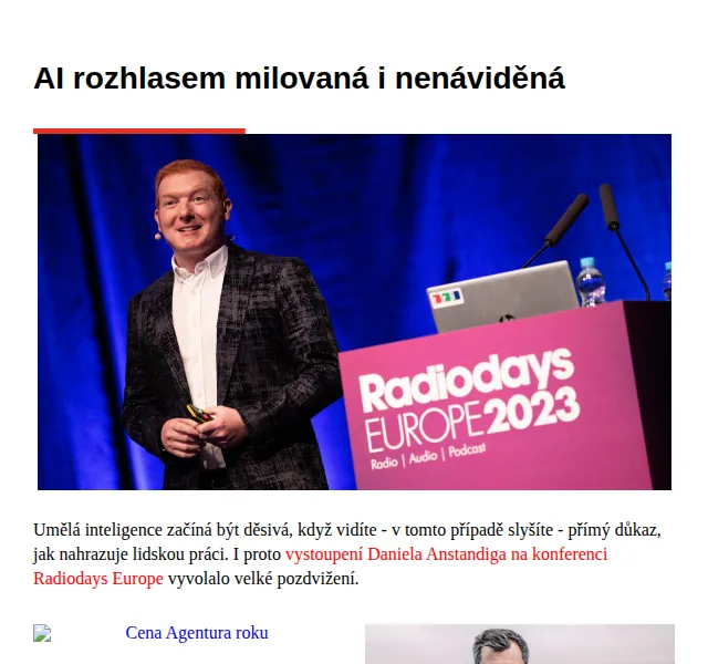 Marketing & Media: AI rádia – Produkty 3D tisk – červen 2026 | Nuslet.cz