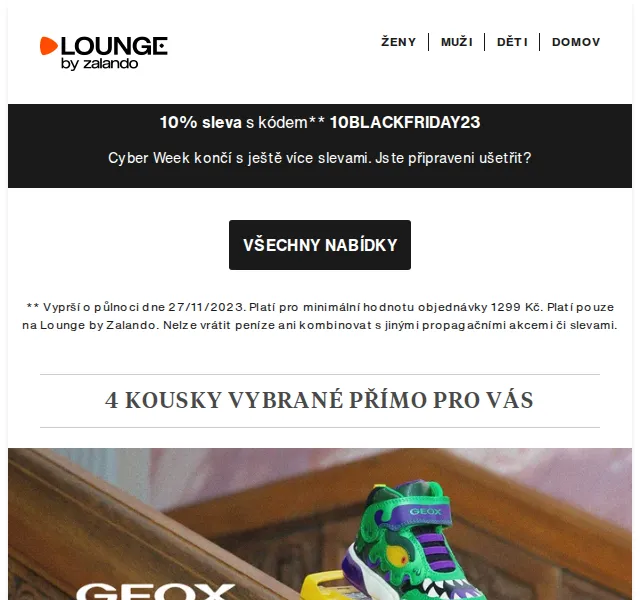 Lounge by Zalando: Geox, U.S. Polo Assn. + 10% sleva – červen 2026 | Nuslet.cz