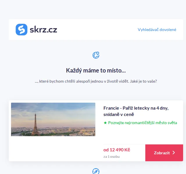 Vánoce na Skrz: poznávací zájezdy už od 889 Kč – červen 2026 | Nuslet.cz