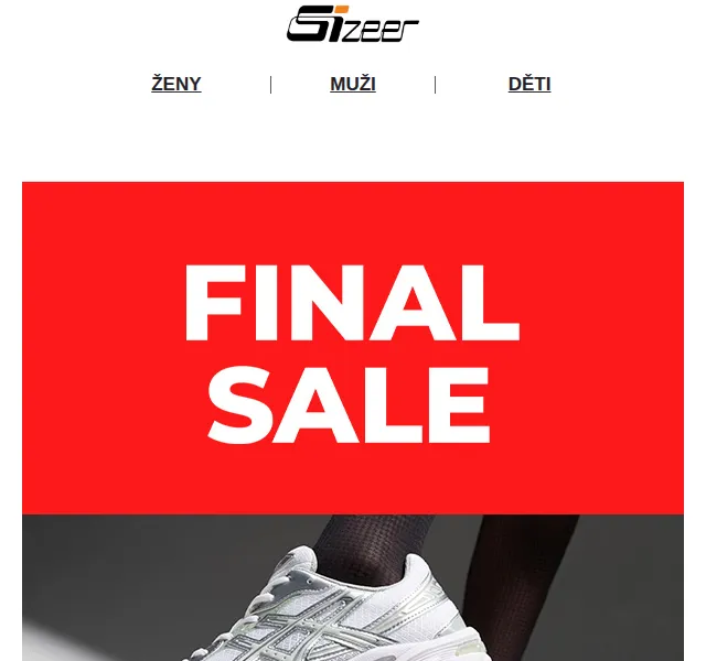 Sizeer: boty a oblečení -10 % – kód DROP – září 2026