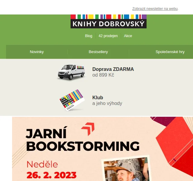 KnihyDobrovsky.cz: Novinky a BOOKSTORMING – červen 2026 | Nuslet.cz