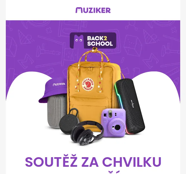 Muziker: sleva 15 % a soutěž o ceny – červenec 2026 | Nuslet.cz