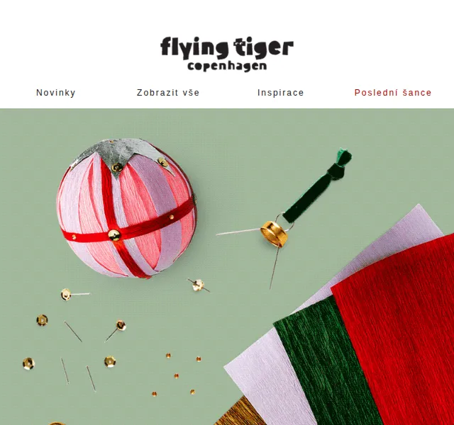 Flying Tiger Copenhagen: DIY vánoční dekorace – červen 2026 | Nuslet.cz