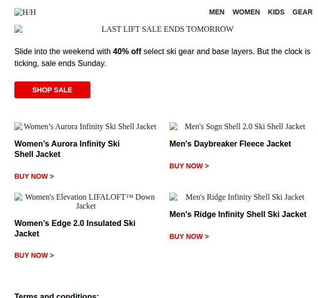 Helly Hansen: 40% sleva na vybrané lyžařské vybavení – červenec 2026 | Nuslet.cz