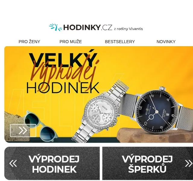 Hodinky.cz: Výprodej hodinek – červen 2026 | Nuslet.cz