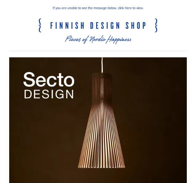 Finnish Design Shop: Secto Design lampy a soutěž o 100 € – červen 2026 | Nuslet.cz