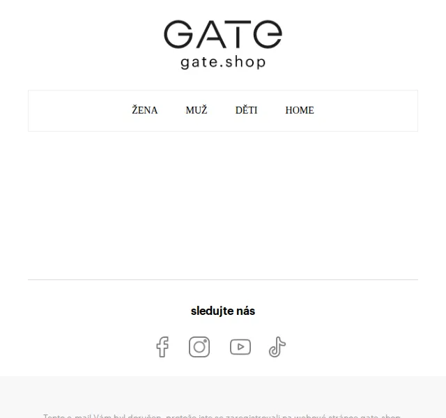 Gate.shop: -10% na vše nezlevněné – červen 2026 | Nuslet.cz