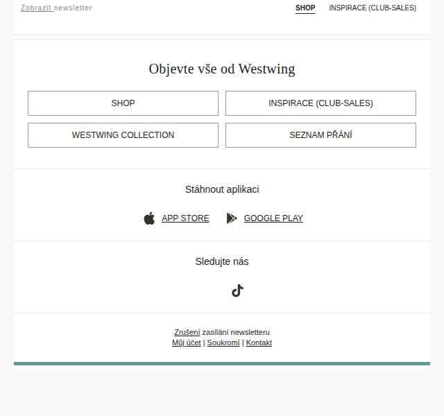 Westwing: Special Deals s rychlým dodáním – červenec 2025 | Nuslet.cz
