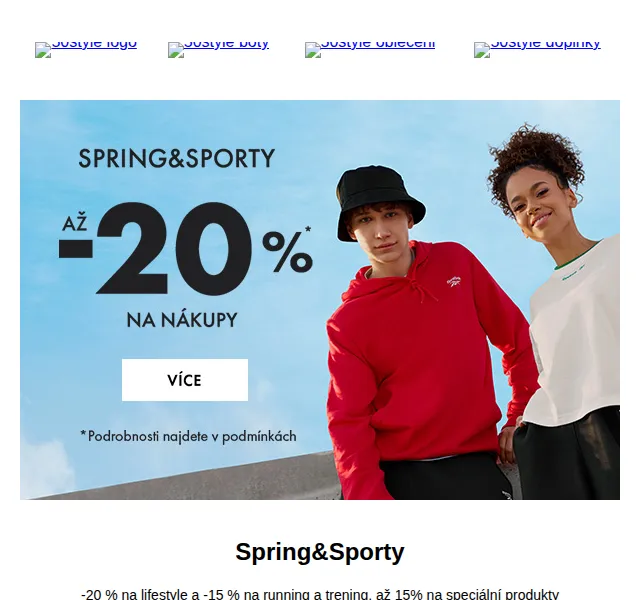50style: Jarní slevy až 20 % navíc – červen 2026 | Nuslet.cz