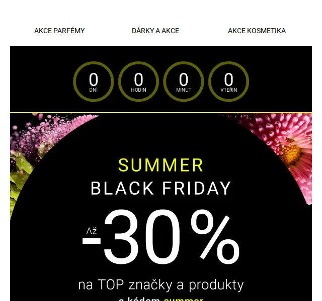 Notino: Summer Black Friday – až -30 % i dárky – červen 2026 | Nuslet.cz