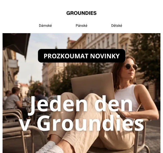 Groundies: komfortní tenisky ZEN, NOVA GO1, PANAMA SOFT – květen 2026