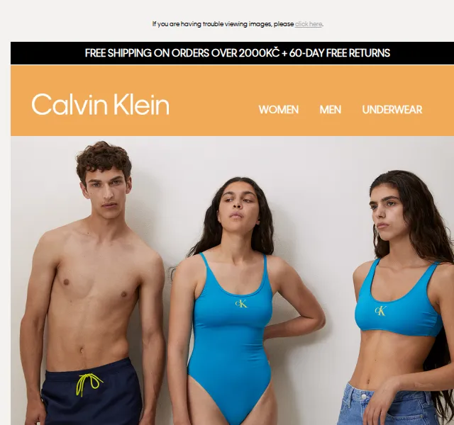 Calvin Klein: Swimwear sleva až 50 % – červenec 2026 | Nuslet.cz