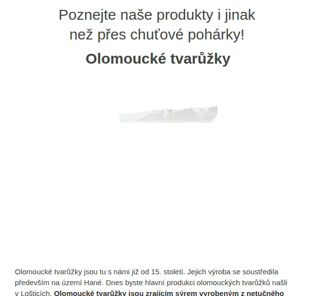 Váš HRUŠKA tým: Olomoucké tvarůžky – červen 2026 | Nuslet.cz