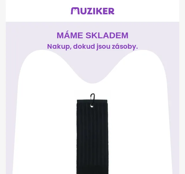 Muziker: Titleist Trifold ručník za 388 Kč – červen 2026 | Nuslet.cz