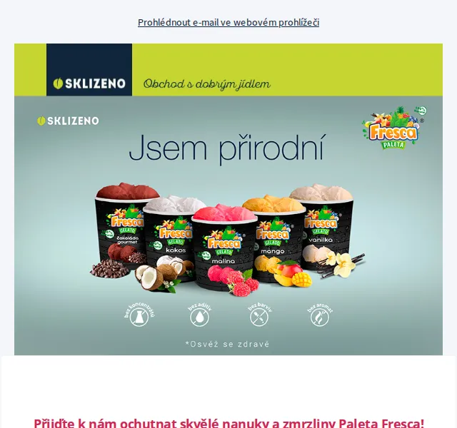 Sklizeno: Zmrzliny a nanuky Fresca Paleta – červen 2026 | Nuslet.cz