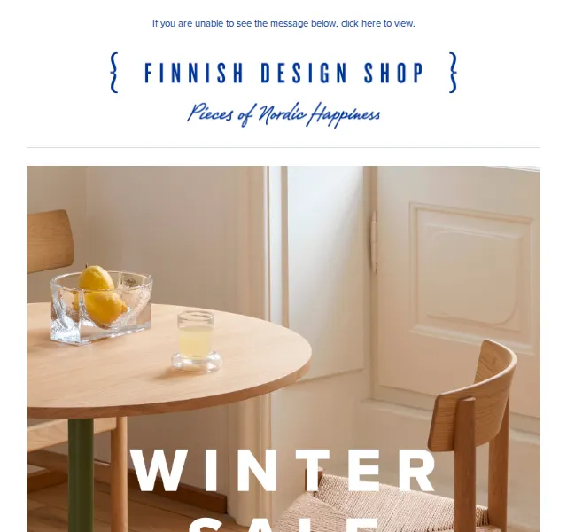Finnish Design Shop: Výprodej až -50 %, GUBI, HAY – červen 2026 | Nuslet.cz