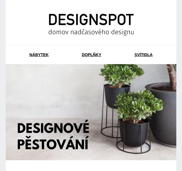 DESIGNSPOT: Designové květináče MENU a NORTHERN – červen 2026 | Nuslet.cz