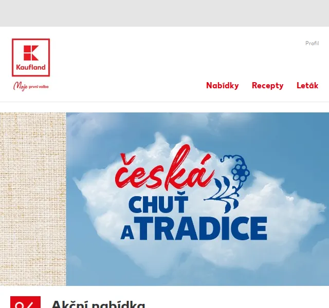 Kaufland: Akční leták Česká chuť a tradice – únor 2023 | Nuslet.cz